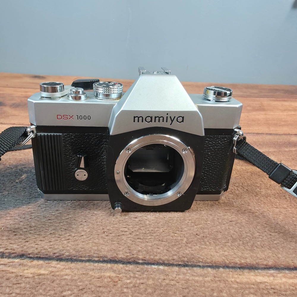 Mamiya DSX 1000 Film Camera SLR Silver Good Vintage M42 Mount Body Only